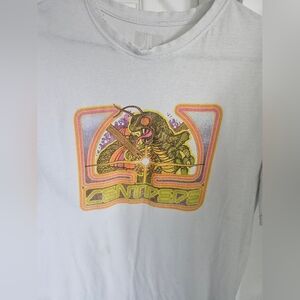 Centipede Graphic Tee - White